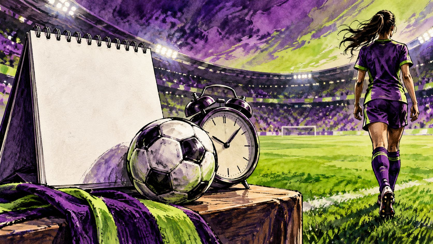 女子スーパーリーグの日程は？2026-27年の試合予定と確認方法のイメージイラスト