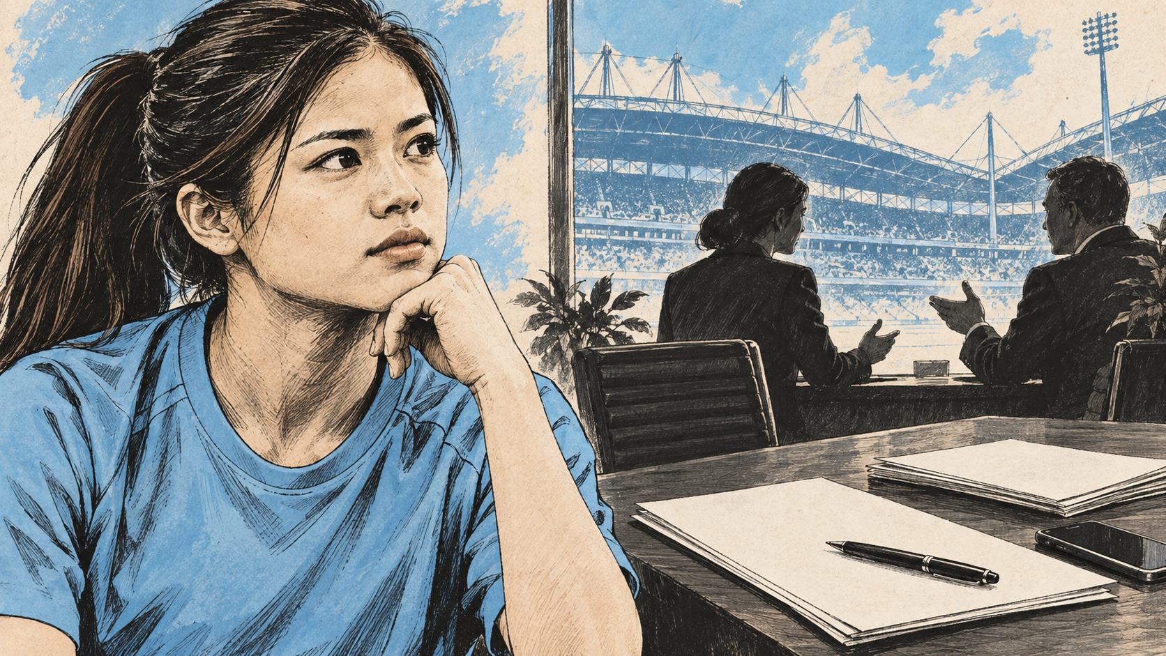 長谷川唯の事務所はどこ?所属先との違いと活動を解説のイメージイラスト