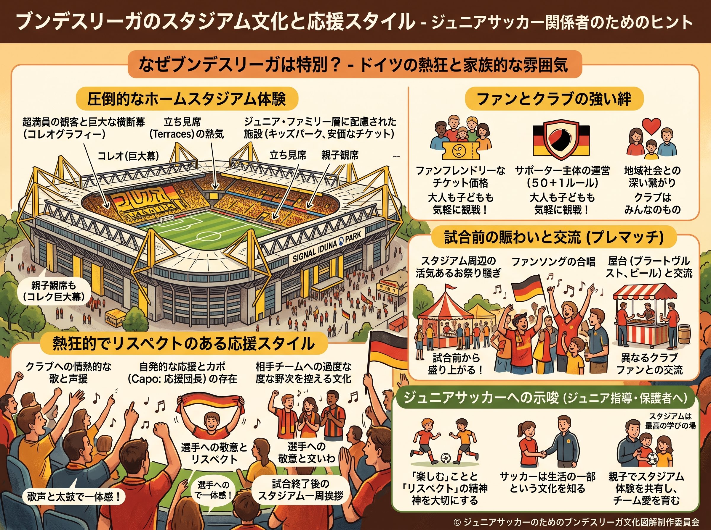 ブンデスリーガのスタジアム文化と応援スタイル