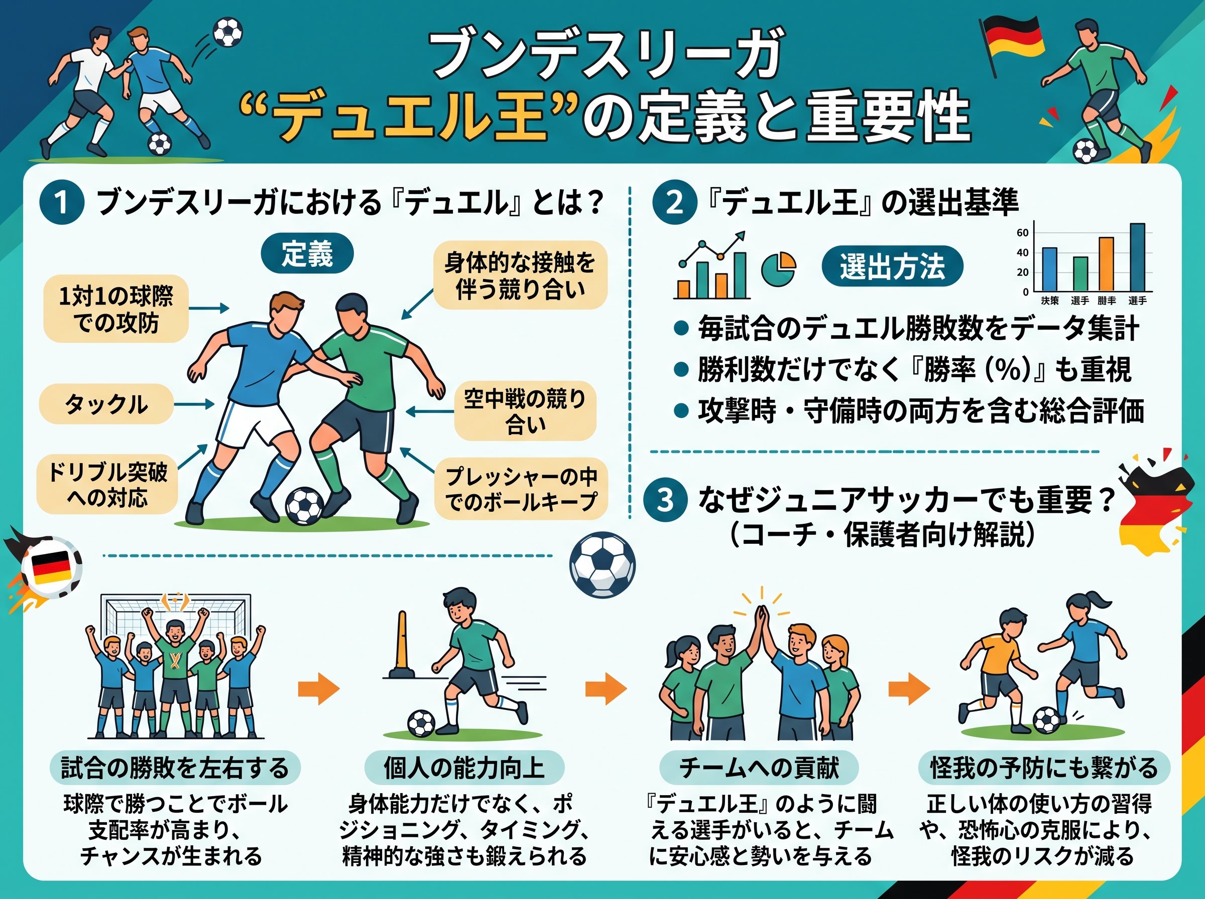 ブンデスリーガ デュエル王の定義と重要性