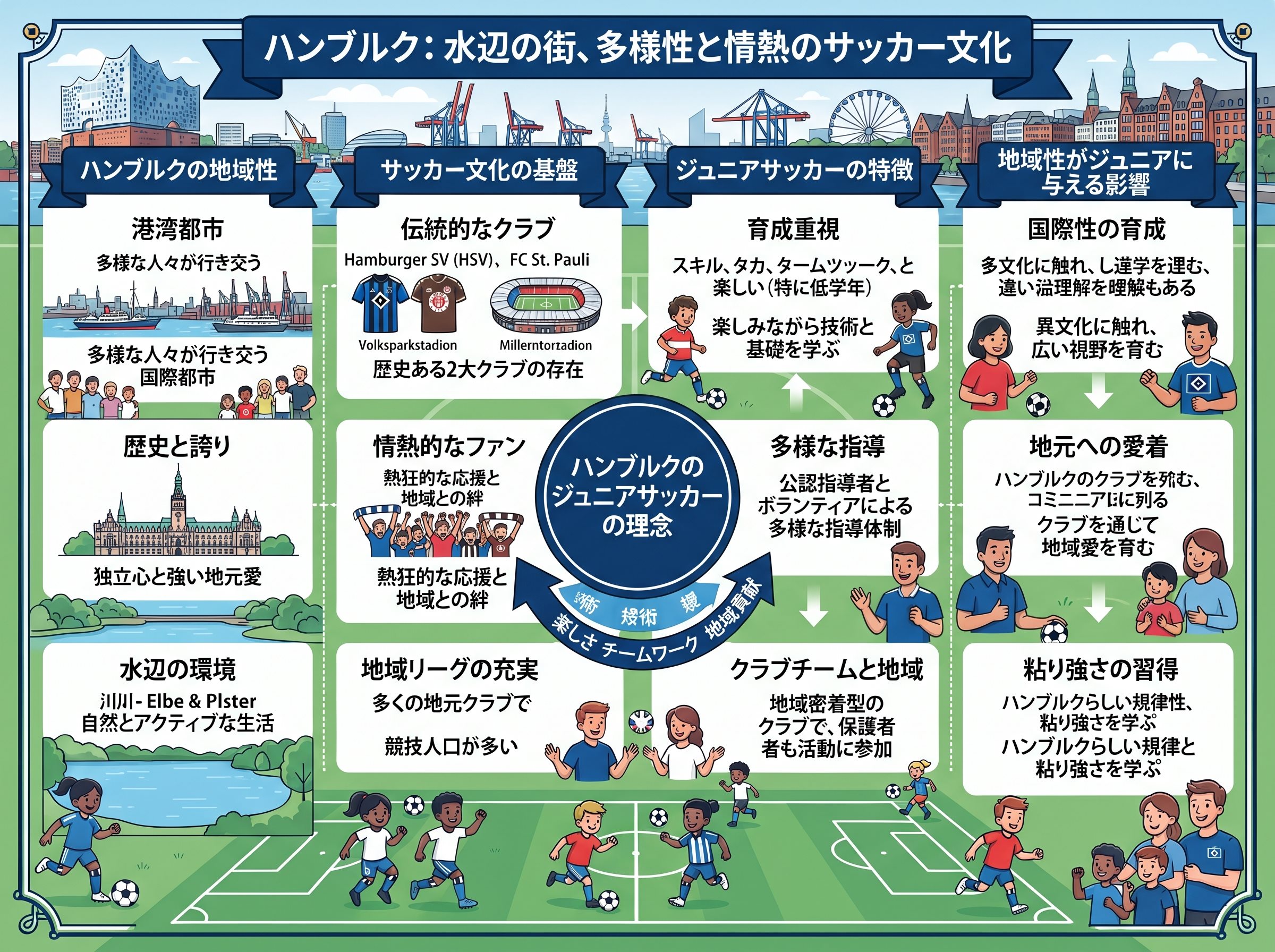 ハンブルクの地域性とサッカー文化