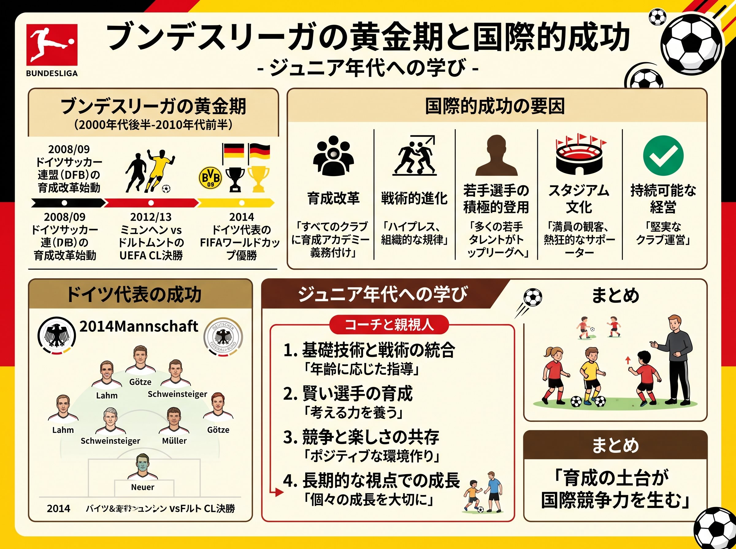 ブンデスリーガの黄金期と国際的成功