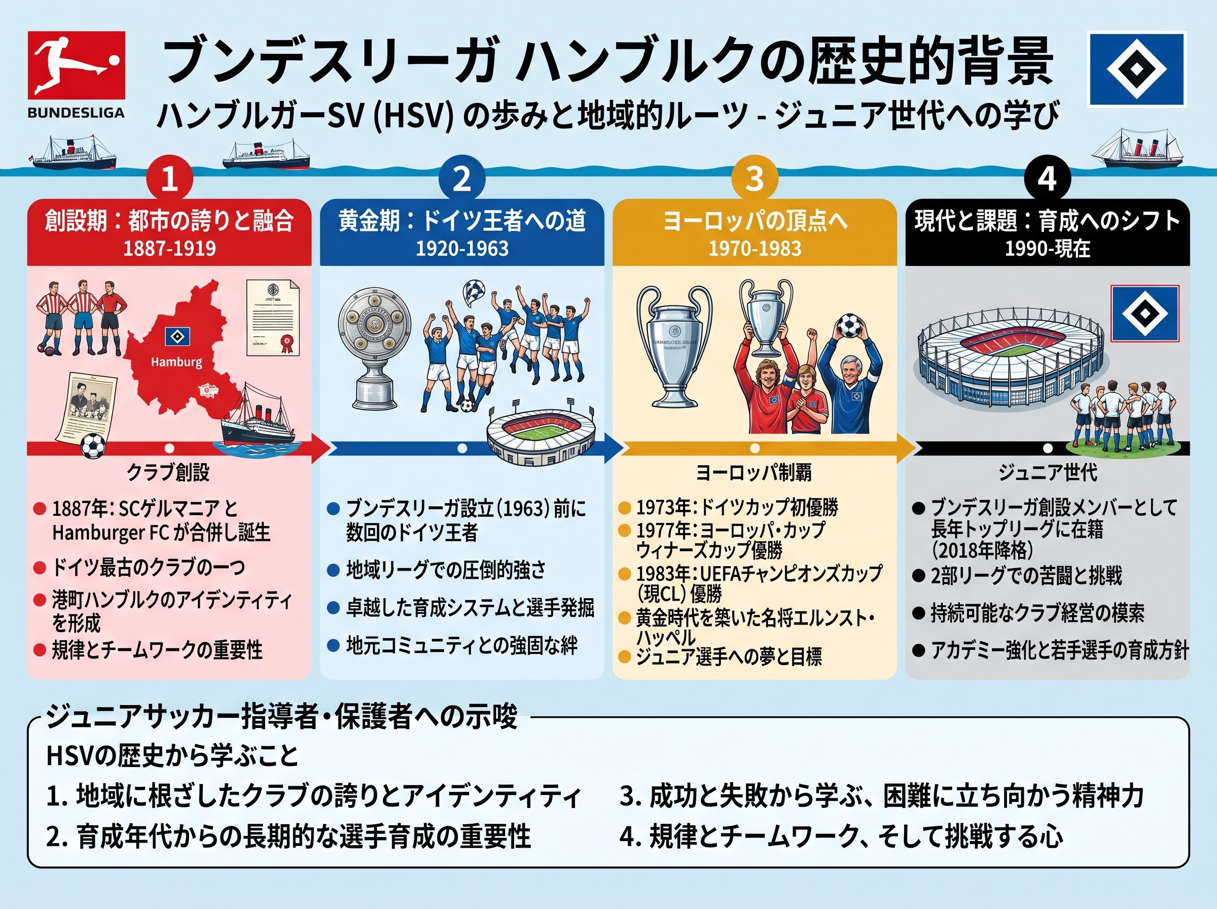 ブンデスリーガ ハンブルクの歴史的背景