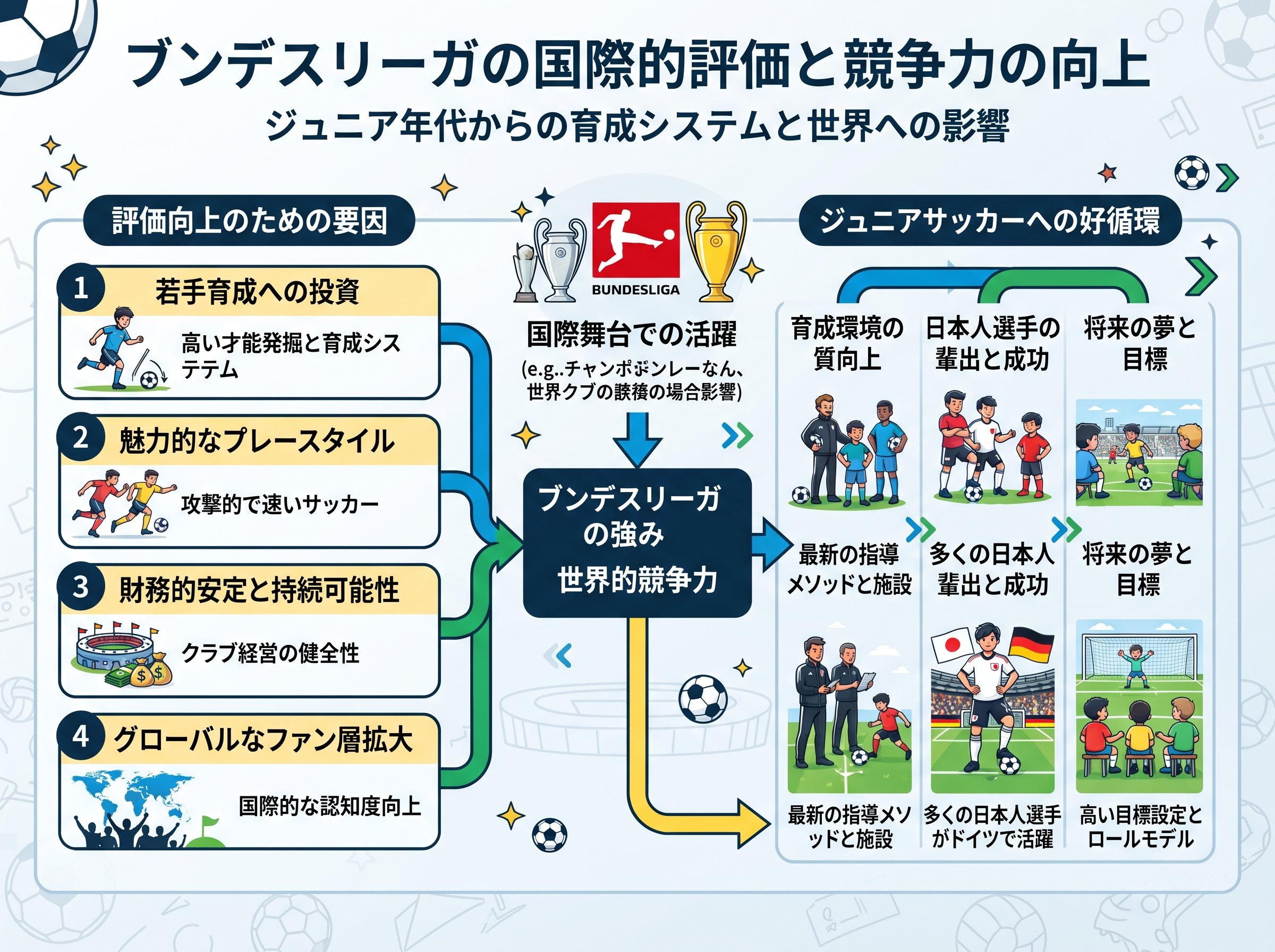 ブンデスリーガの国際的評価と競争力の向上