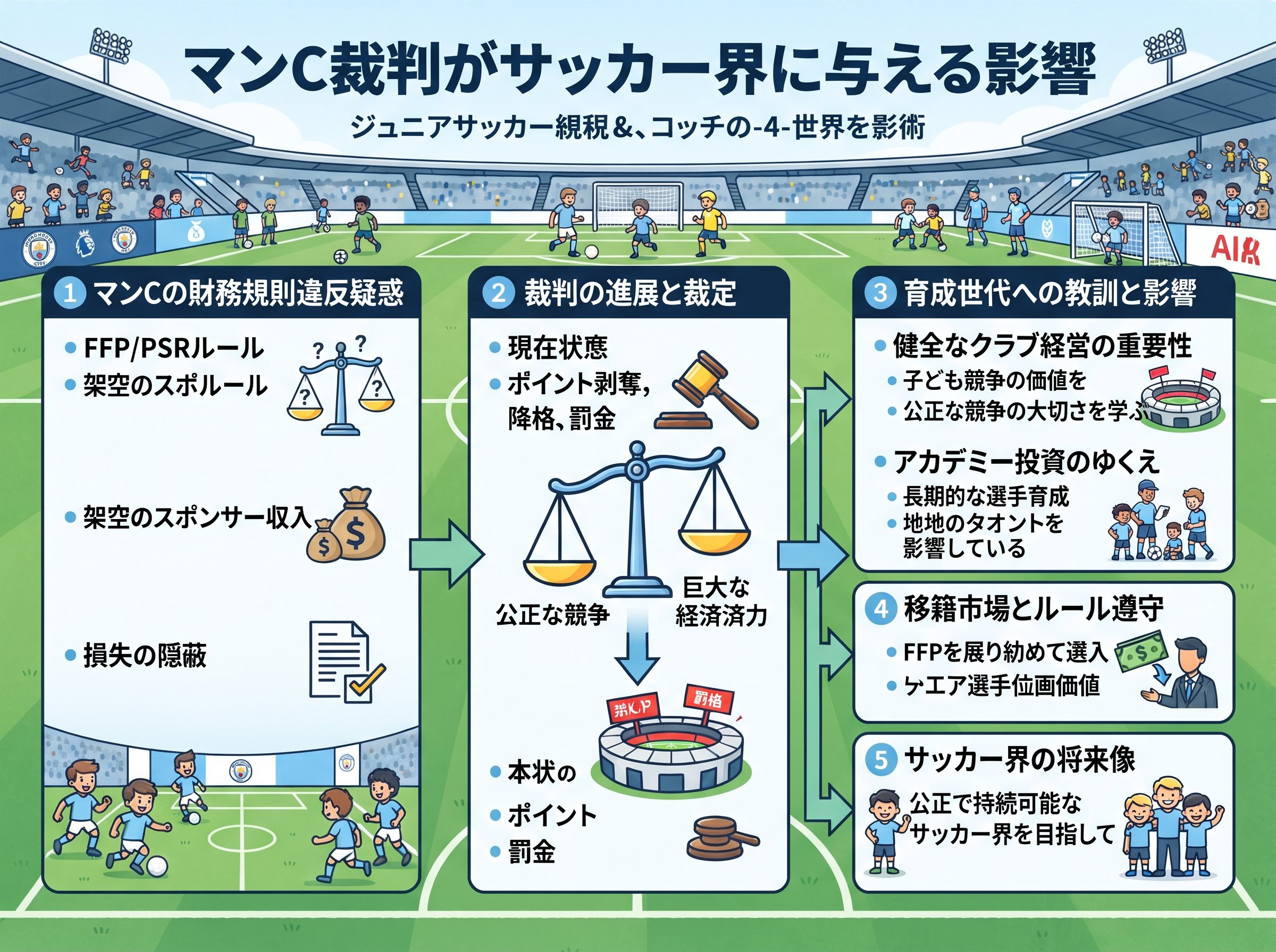 マンC裁判がサッカー界に与える影響