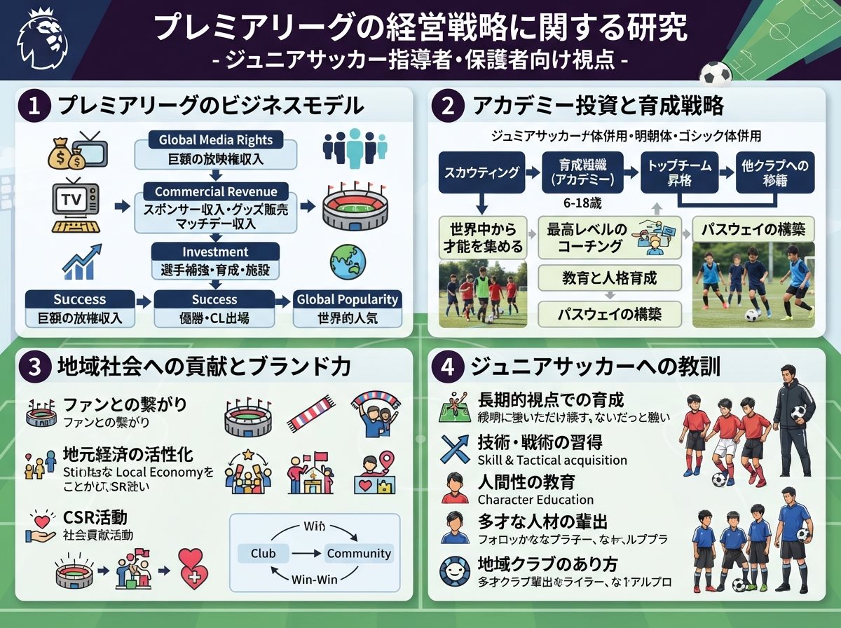 プレミアリーグの経営戦略に関する研究