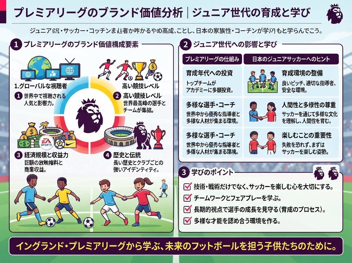 プレミアリーグのブランド価値分析