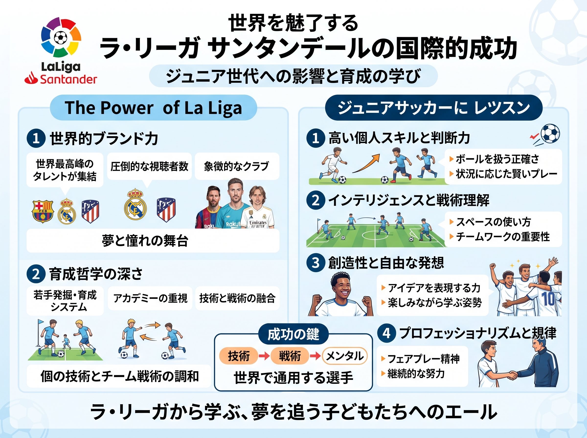 ラリーガ サンタンデールの国際的成功