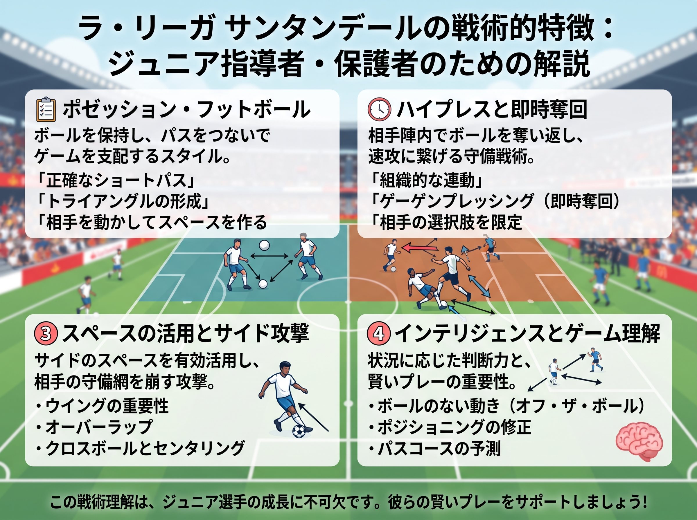 ラリーガ サンタンデールの戦術的特徴
