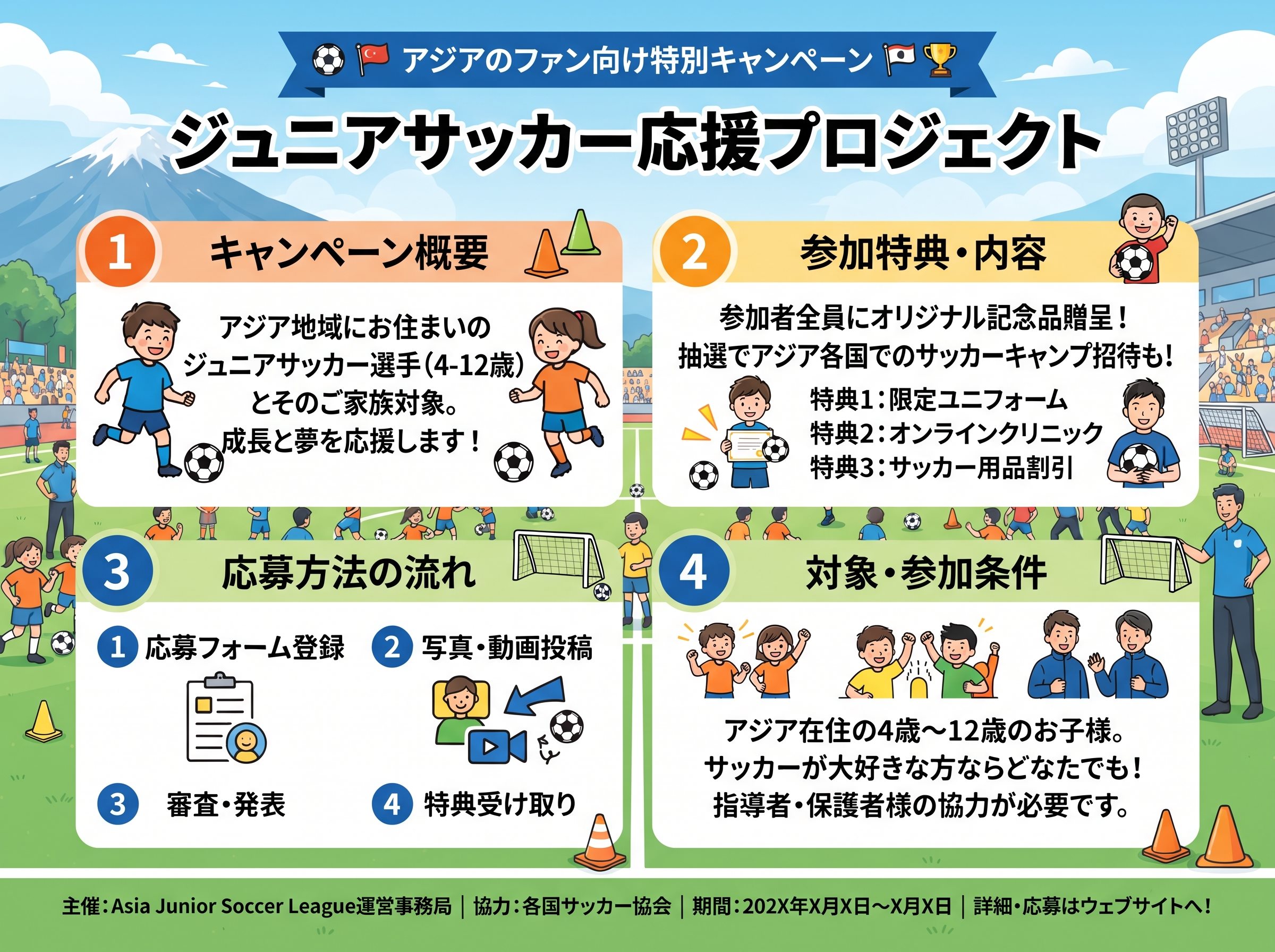 アジアのファン向けの特別キャンペーン